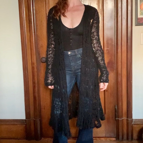 Free People Sweaters - Free People Sacred Geometry cardigan